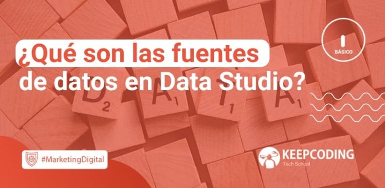 fuentes de datos en Data Studio