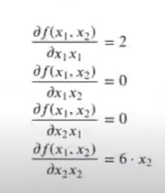  matriz hessiana ejemplo 3