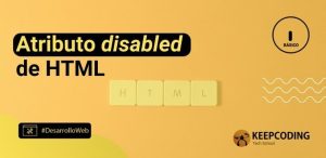 Atributo disabled de HTML