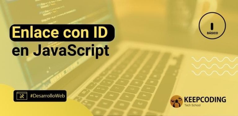 Enlace con ID en JavaScript