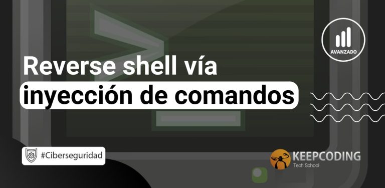 Reverse shell vía inyección de comandos