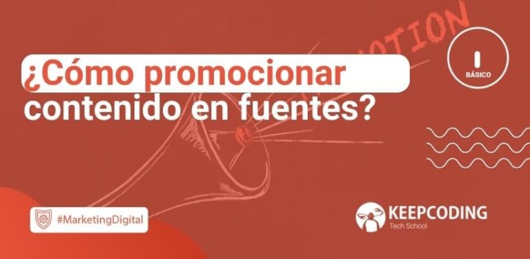 Cómo promocionar contenido en fuentes