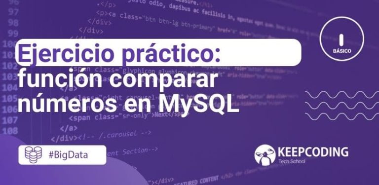 función comparar números en MySQL
