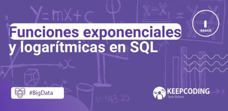 Funciones exponenciales y logarítmicas en SQL