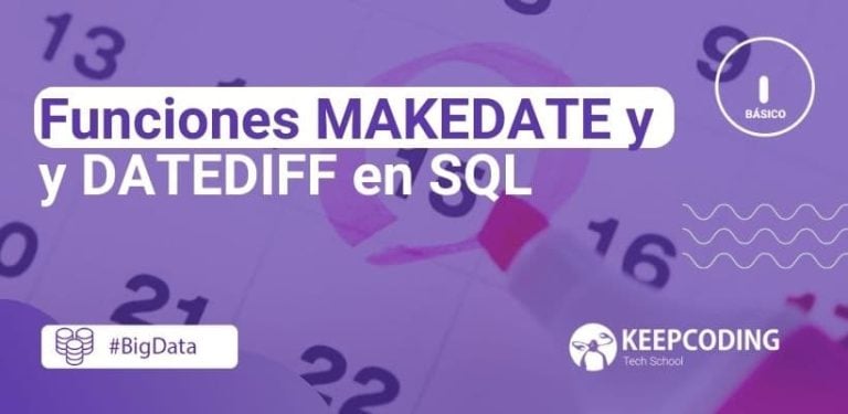 MAKEDATE y DATEDIFF en SQL