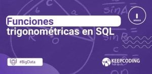 Funciones trigonométricas en SQL