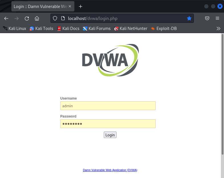 Ataque de subida de ficheros en DVWA 1