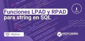 LPAD y RPAD para string en SQL