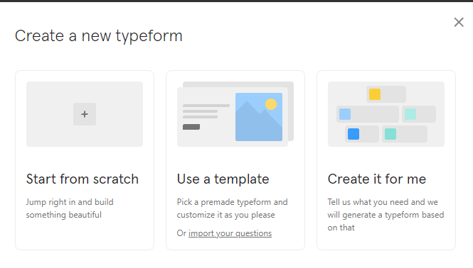 Cómo utilizar Typeform