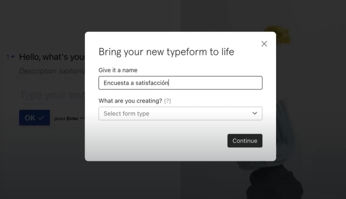 ¿Cómo hacer una encuesta de satisfacción con Typeform?