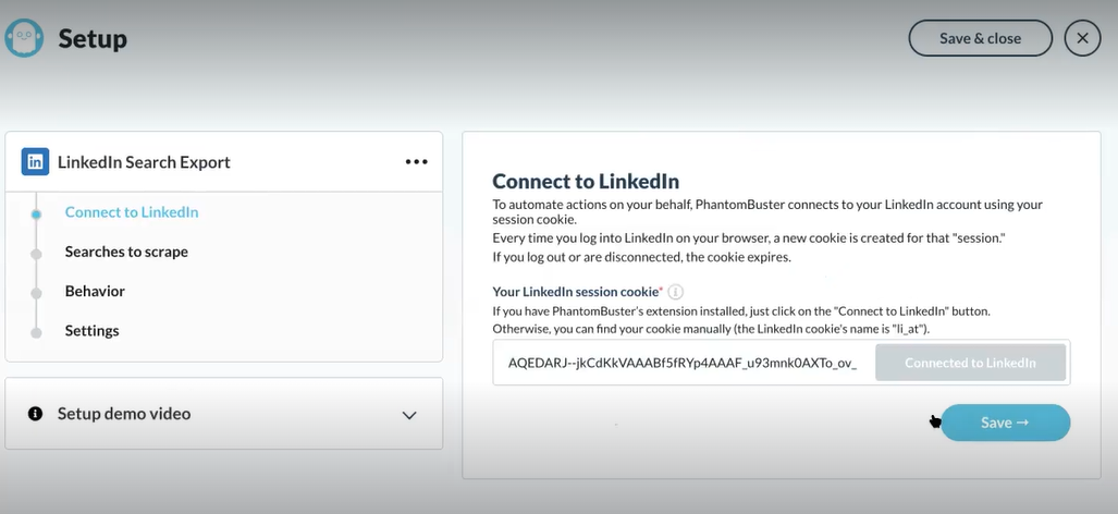 ¿Cómo utilizar LinkedIn para Phantombuster? [2025]