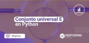Conjunto universal E en Python