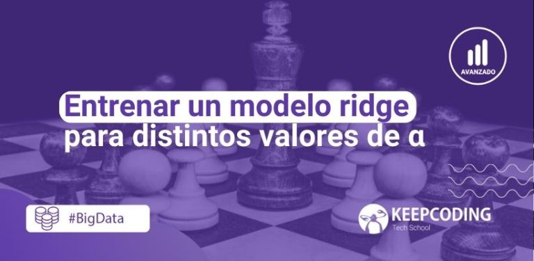 Entrenar un modelo ridge