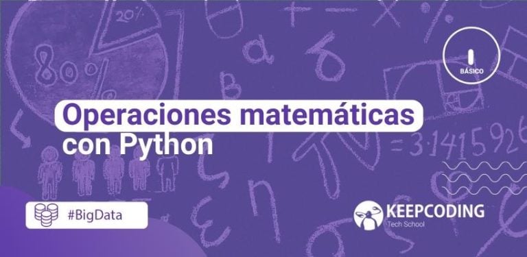 Operaciones matemáticas con Python