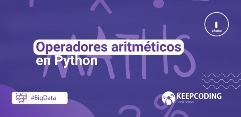 Operadores aritméticos en Python