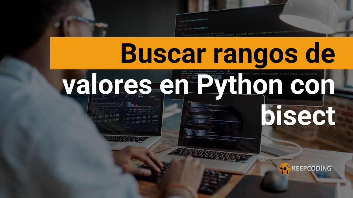 Rango de valores en Python con bisect