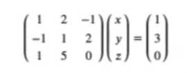 Sistema de ecuaciones sin solución 1