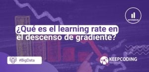 learning rate en el descenso de gradiente