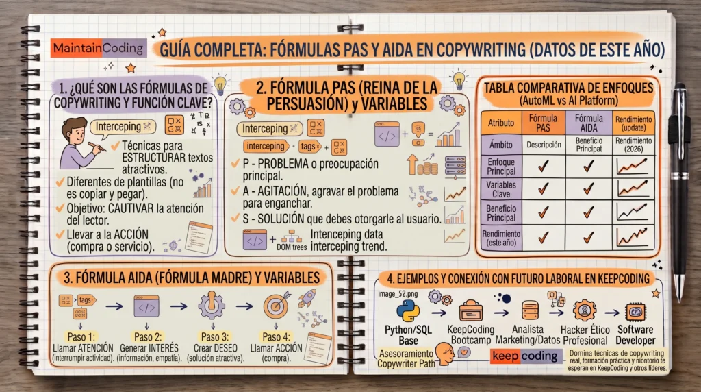 Fórmulas PAS y AIDA de copywriting 1 fórmulas PAS y AIDA