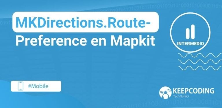 MKDirections.RoutePreference en Mapkit