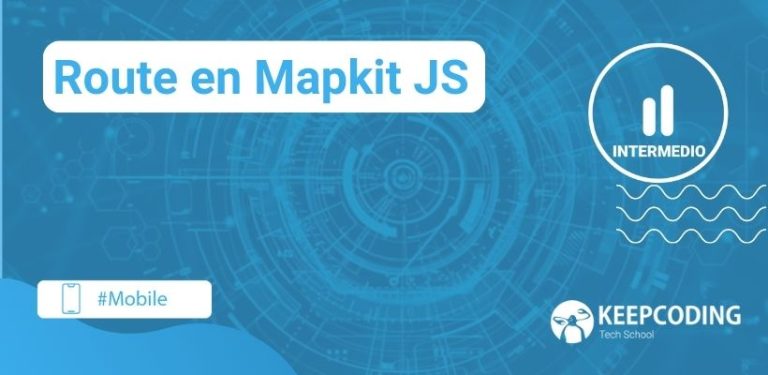 Route en Mapkit JS