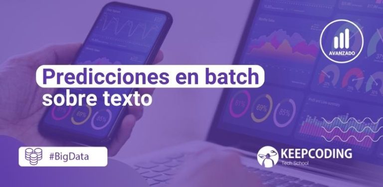 Predicciones en batch sobre texto