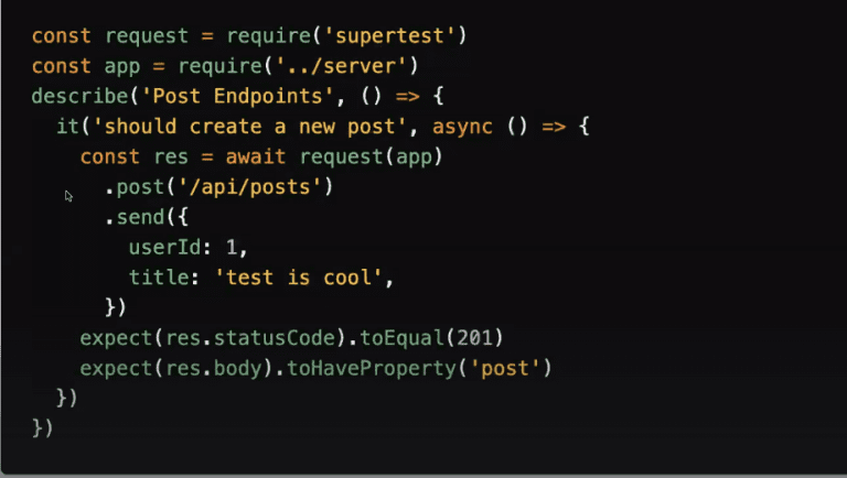 Test de integración con Supertest | KeepCoding Bootcamps