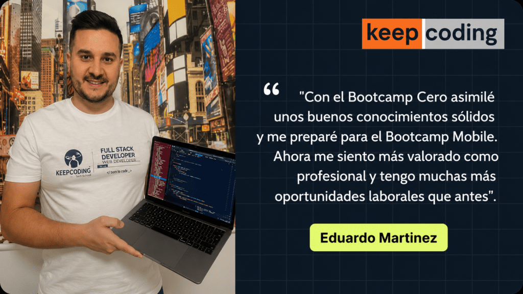 Eduardo Martínez: de gestor de tráfico a iOS App Developer 1 gestor de tráfico a iOS App Developer