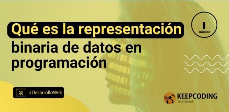Qué es la representación binaria de datos en programación