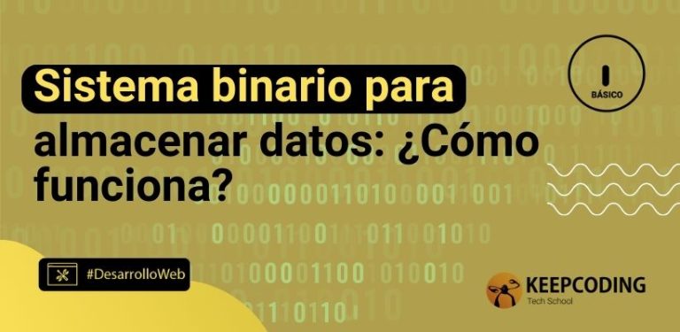 Sistema binario para almacenar datos: ¿cómo funciona?