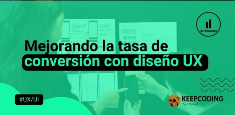 tasa de conversión con diseño UX