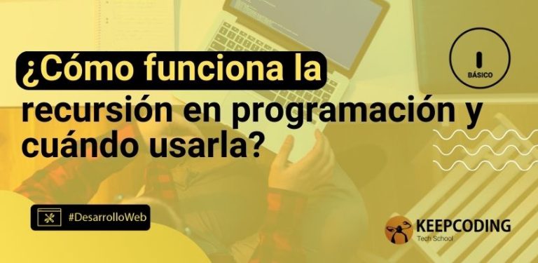 ¿Cómo funciona la recursión en programación y cuándo usarla?