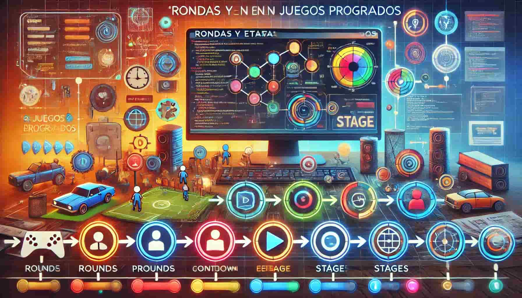 rondas y etapas en juegos programados