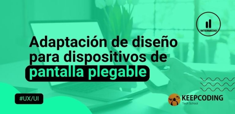 diseño para dispositivos de pantalla plegable