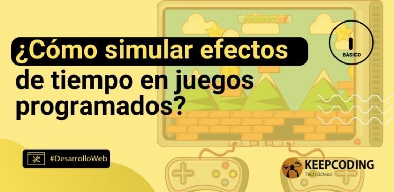 ¿Cómo simular efectos de tiempo en juegos programados?