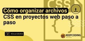 Cómo organizar archivos CSS en proyectos web paso a paso