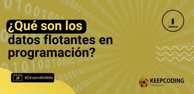 ¿Qué son los datos flotantes en programación?