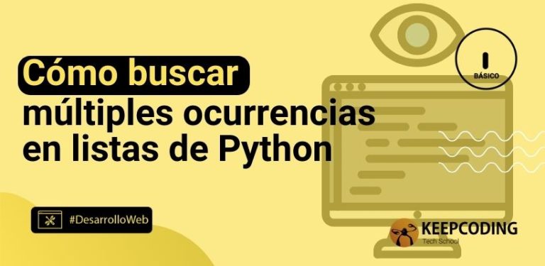 Cómo buscar múltiples ocurrencias en listas de Python