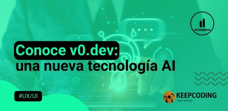 Conoce v0.dev una nueva tecnología AI