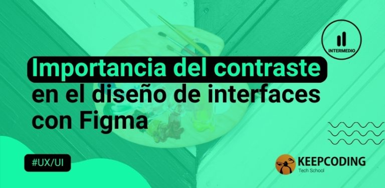 Importancia del contraste en el diseño de interfaces con Figma