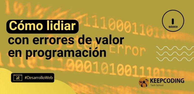 Cómo lidiar con errores de valor en programación