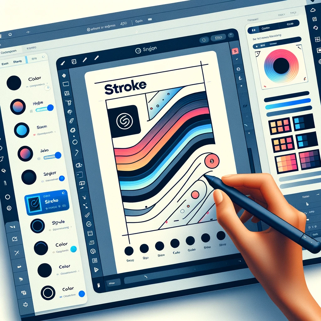 stroke en Figma