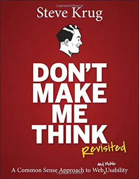 Un libro sobre diseño UX/UI: "Don't make me think" 1