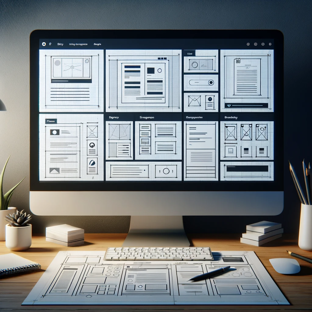 Wireframes de baja velocidad