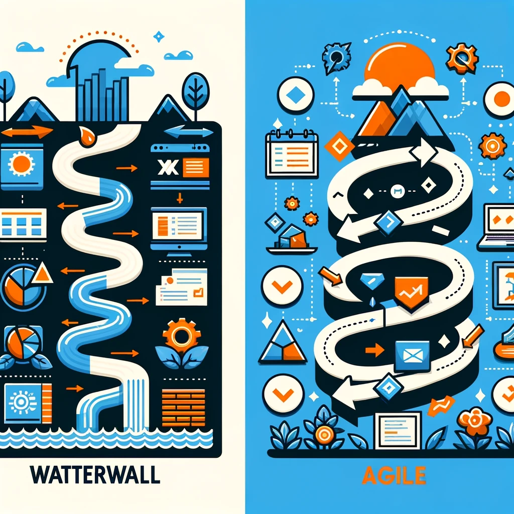 Diferencias entre Waterfall y Agile