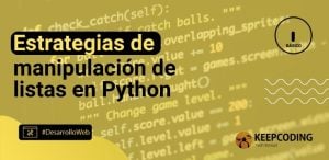 Estrategias de manipulación de listas en Python