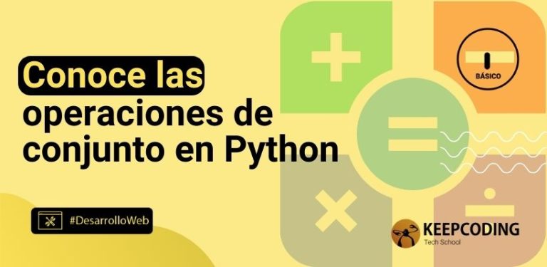 Conoce las operaciones de conjunto en Python