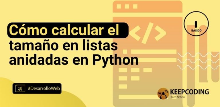 Cómo calcular el tamaño en listas anidadas en Python