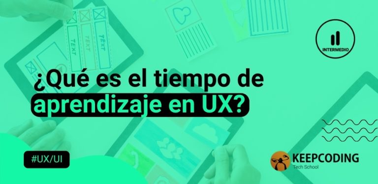 ¿Qué es el tiempo de aprendizaje en UX