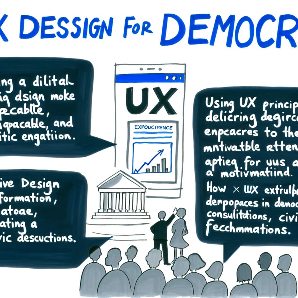 Diseño UX para la democracia: Mejorando la participación cívica digital